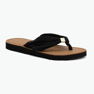 Női flip-flop papucsok Tommy Hilfiger Footbed Summer Sandal Leather black (Footbed Summer Sandal Leather FW0FW09194BDS) kép