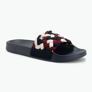 Női papucsok Tommy Hilfiger Braided Pool rwb (Braided Pool FW0FW092030GY) kép