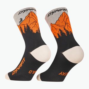 Sízokni DYNAFIT Traverse Crew black out ultra orange/4220 (Traverse Crew 08-0000072073) kép