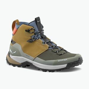 Férfi túrabakancs Salewa Puez 2 Mid Ptx golden brown/shadow (Puez 2 Mid Ptx 00-0000061471) kép