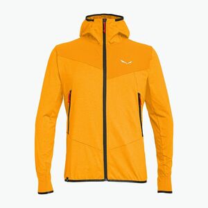 Salewa Agner Hybrid PL/DST FZ Hoody turmeric melange/0910 férfi trekking pulóver (Agner Hybrid PL/DST FZ Hoody 00-0000027371) kép