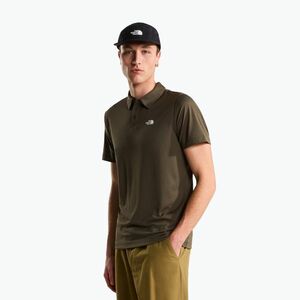The North Face Tanken Polo férfi galléros póló new taupe green (Tanken Polo NF0A2WAZ21L1) kép