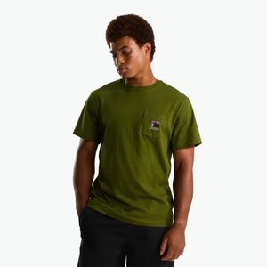 Férfi póló The North Face Mountain Logo Relaxed woodland green (Mountain Logo Relaxed NF0A8GUUBRI1) kép