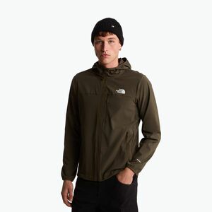 The North Face Nimble Hoodie férfi softshell dzseki 2 new taupe green (Nimble Hoodie 2 NF0A8G0N21L1) kép