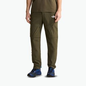 Férfi túranadrág The North Face Exploration Regular Tapered Convertible taupe green (Exploration Regular Tapered Convertible NF0A8EC321L1) kép