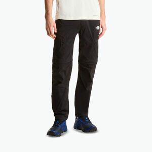 Férfi túranadrág The North Face Exploration Regular Tapered Convertible tnf black (Exploration Regular Tapered Convertible NF0A8EC3JK31) kép