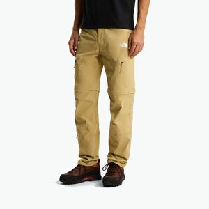 Férfi túranadrág The North Face Exploration Regular Tapered Convertible khaki stone (Exploration Regular Tapered Convertible NF0A8EC3LK51) kép