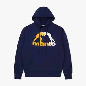 Férfi pulóver MANTO Logo Hoody sötétkék (Logo Hoody MNH503_NAV) kép