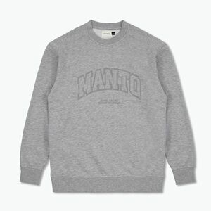 Férfi pulóver MANTO Varsity 26 Hoody melír (Varsity 26 Hoody MNH511_MEL) kép