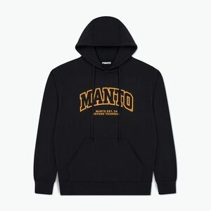Férfi pulóver MANTO Varsity 26 Hoody fekete (Varsity 26 Hoody MNH511_BLK) kép
