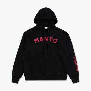 Férfi pulóver MANTO Endurance Hoody fekete (Endurance Hoody MNH501_BLK) kép