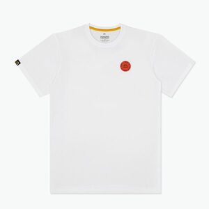 Férfi póló MANTO Stamp 25 fehér (Stamp 25 MNT201_WHT) kép