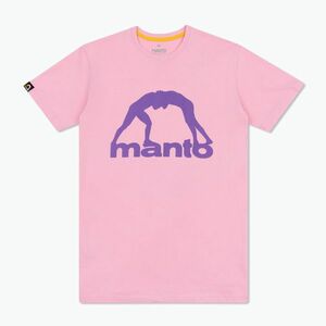Férfi póló MANTO Vibe 25 rózsaszín/lila (Vibe 25 MNT175_PNK-PUR) kép