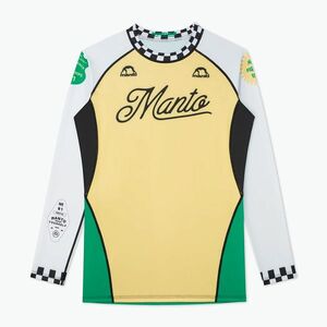 Férfi rashguard hosszú ujjú MANTO Cross multikolor (Cross MNR955_YEL) kép