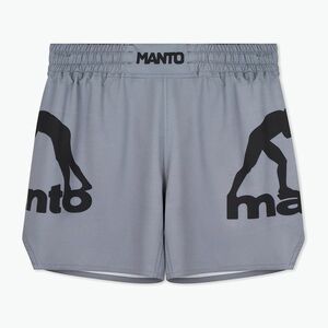 Férfi edzőshort MANTO Dual grey (Dual MNS596_GRA) kép