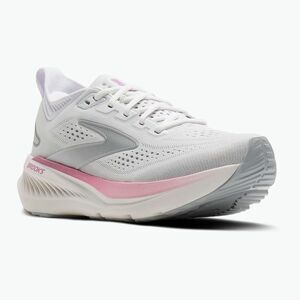 Női futócipő Brooks Glycerin 23 white/harbor mist/metallic (Glycerin 23 1204651B133.070) kép