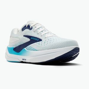 Férfi futócipő Brooks Ghost Max 3 bright white/beacon blue/teal (Ghost Max 3 1104641D178.090) kép