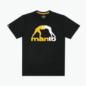 Férfi póló MANTO Logo fekete (Logo MNT670_BLK) kép