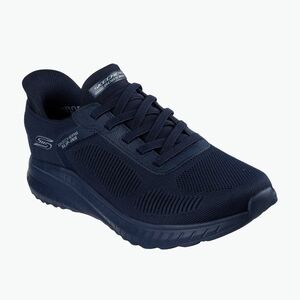 Férfi cipő SKECHERS Bobs Squad Chaos Solid Step blue (Bobs Squad Chaos Solid Step 118312 DKNV) kép