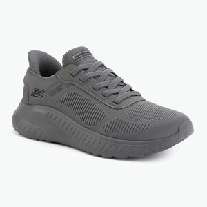 Férfi cipő SKECHERS Bobs Squad Chaos Solid Step gray (Bobs Squad Chaos Solid Step 118312 DKGY) kép
