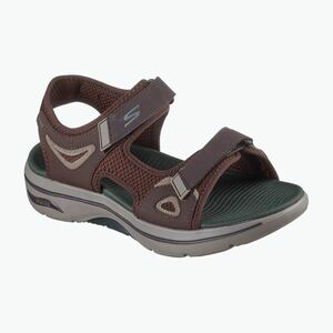 Férfi szandálok SKECHERS Go Walk Arch Fit 2.0 Capistrano brown (Go Walk Arch Fit 2.0 Capistrano 229309 BRN) kép