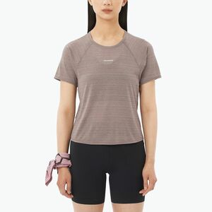 Salomon Shakeout Air Cropp iron női futópóló (Shakeout Air Crop SS Tee LC2774300) kép