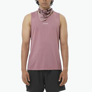 Salomon Shakeout Core Tank férfi futópóló dusky orchid (Shakeout Core Tank LC2751500) kép