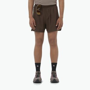 Salomon Sense Aero Stow férfi futóshort 5" coffee bean (Sense Aero Stow 5" LC2769200) kép