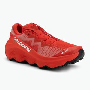 Férfi futócipő Salomon S/LAB Ultra Glide 1.5 white/fiery red/black (S/LAB Ultra Glide 1.5 L49283600) kép