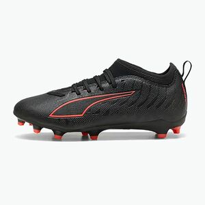 Gyerek focicipő PUMA Ultra 6 Match FG/AG Jr puma black/puma red (Ultra 6 Match FG/AG Jr 108701 02) kép