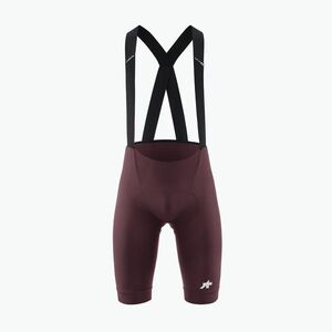 Férfi kerékpáros rövidnadrág ASSOS Equipe R S11 Bib Shorts burgundy red (Mille GT S11 Bib Shorts 11.10.317.4U) kép