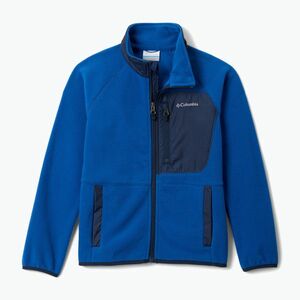 Gyerek polár pulóver Columbia Fast Trek V Full Zip mountain blue/collegiate navy (Fast Trek V Full Zip 2156451433) kép