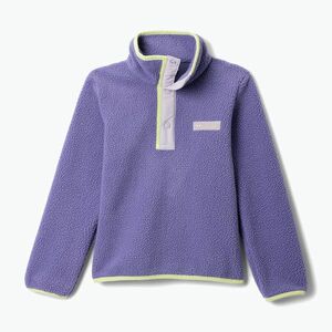 Gyerek polár pulóver Columbia Halvetia II Half Snap Fleece stormwatch/lavender pearl (Halvetia II Half Snap Fleece 2087831525) kép