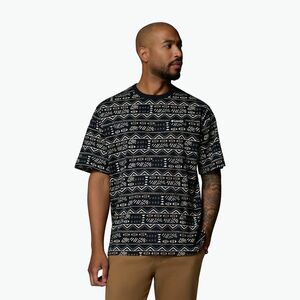 Férfi póló Columbia CSC Heavyweight Printed Tee black/horizons (CSC Heavyweight Printed Tee 2155071010) kép