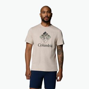 Férfi póló Columbia CSC Seasonal Graphic dark stone/heavenly stacked gem (CSC Seasonal Graphic Tee 2155031278) kép