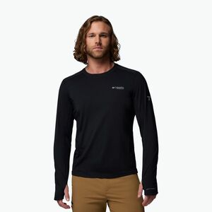 Férfi hosszú ujjú póló Columbia Diamond Peak Pro Crew black (Diamond Peak Pro 2157171010) kép