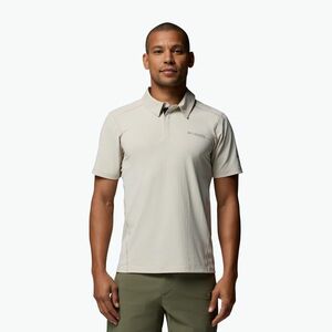 Férfi póló Columbia Diamond Peak Pro Polo dark stone (Diamond Peak Pro Polo 2157181278) kép
