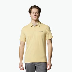 Férfi póló Columbia Nelson Point Polo sand dune (Nelson Point 1772721715) kép