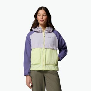Női szélálló dzseki Columbia Spire Valley Windbreaker citron haze/lavender pearl/stormwatch (Spire Valley Windbreaker 2116511775) kép