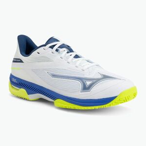 Teniszcipő Mizuno Wave Exceed Court CC white/dazzling blue/lightning (Wave Exceed Court CC 61GC252020) kép