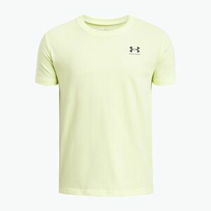 Gyerek póló Under Armour Sportstyle Left Chest yellow (Sportstyle Left Chest 1389962-727) kép