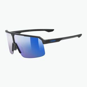 Napszemüveg UVEX Ramp black matt/mirror blue (Ramp 53/4/003/2214) kép