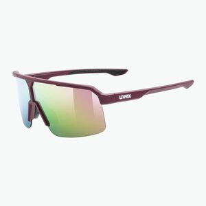 Napszemüveg UVEX Ramp burgundy matt/mirror rose (Ramp 53/4/003/3316) kép
