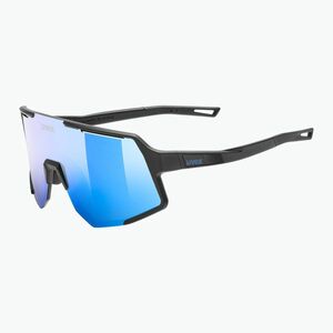 Napszemüveg UVEX Sequenze black matt/mirror blue (Sequenze 53/4/006/2214) kép
