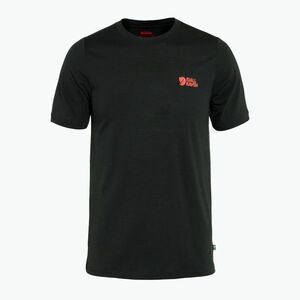 Férfi póló Fjällräven Abisko Wool Logo black (Abisko Wool Logo F86977) kép