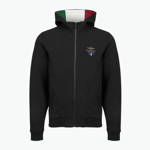 Férfi pulóver Aeronautica Militare FE2096UF00674 Hoodie jet black (FE2096UF00674 Hoodie 261FE2097UF00674) kép