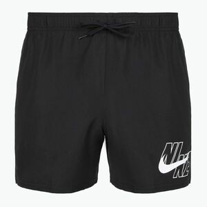 Férfi úszóshortok Nike Lap Logo 5" Volley black (Logo Lap 5" Volley NESSG574-001) kép