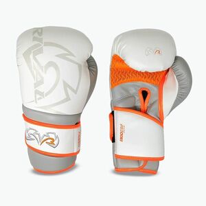 Boxkesztyű Rival Impulse Sparring Gloves Gants white/orange (Impulse Sparring Gloves Gants RS80V-WHITE/ORANGE) kép