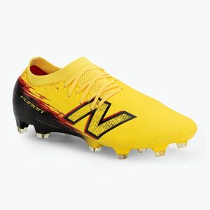 Futballcipő New Balance Furon Pro V8 FG punch yellow/black 100/fire cracker (Furon Pro V8 FG UF2F10X) kép