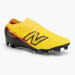 Futballcipő New Balance Furon Team V8 FG punch yellow/black 100/fire cracker (Furon Team V8 FG UF3F1WQ) kép
